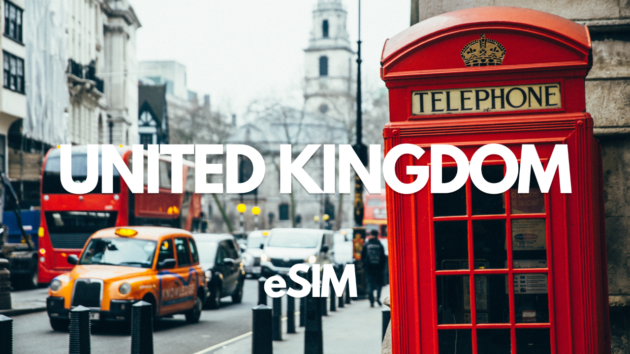 United Kingdom Data eSIM - Powered by Frewie - Photo 1 of 8